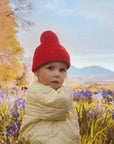 Beanie Fonzie HVID - Red (4-18m)