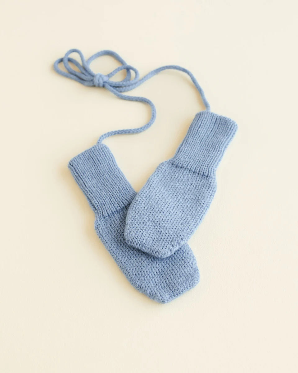 Mittens Fiza HVID - Light blue