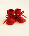 Booties HVID - Red