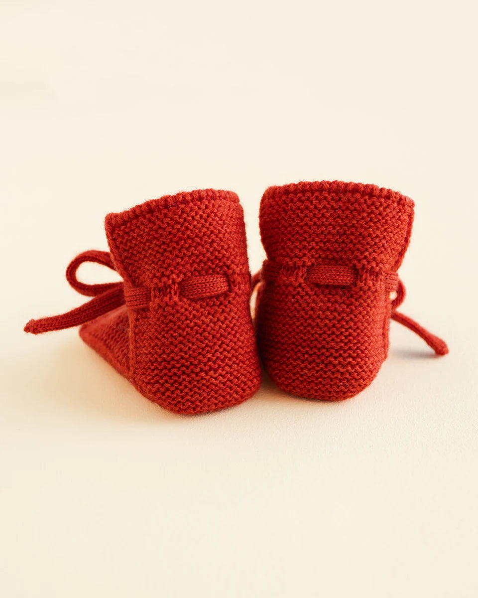 Booties HVID - Red