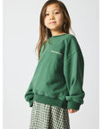 Norah sweatshirt myrtle green