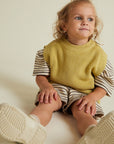 Noa Mustard Knit Vest