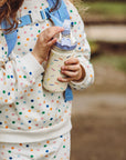 Stainless steel bottle confetti