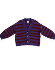 Eben purple stripe cardigan