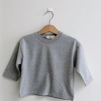 Basic heavy T-shirt grey melange