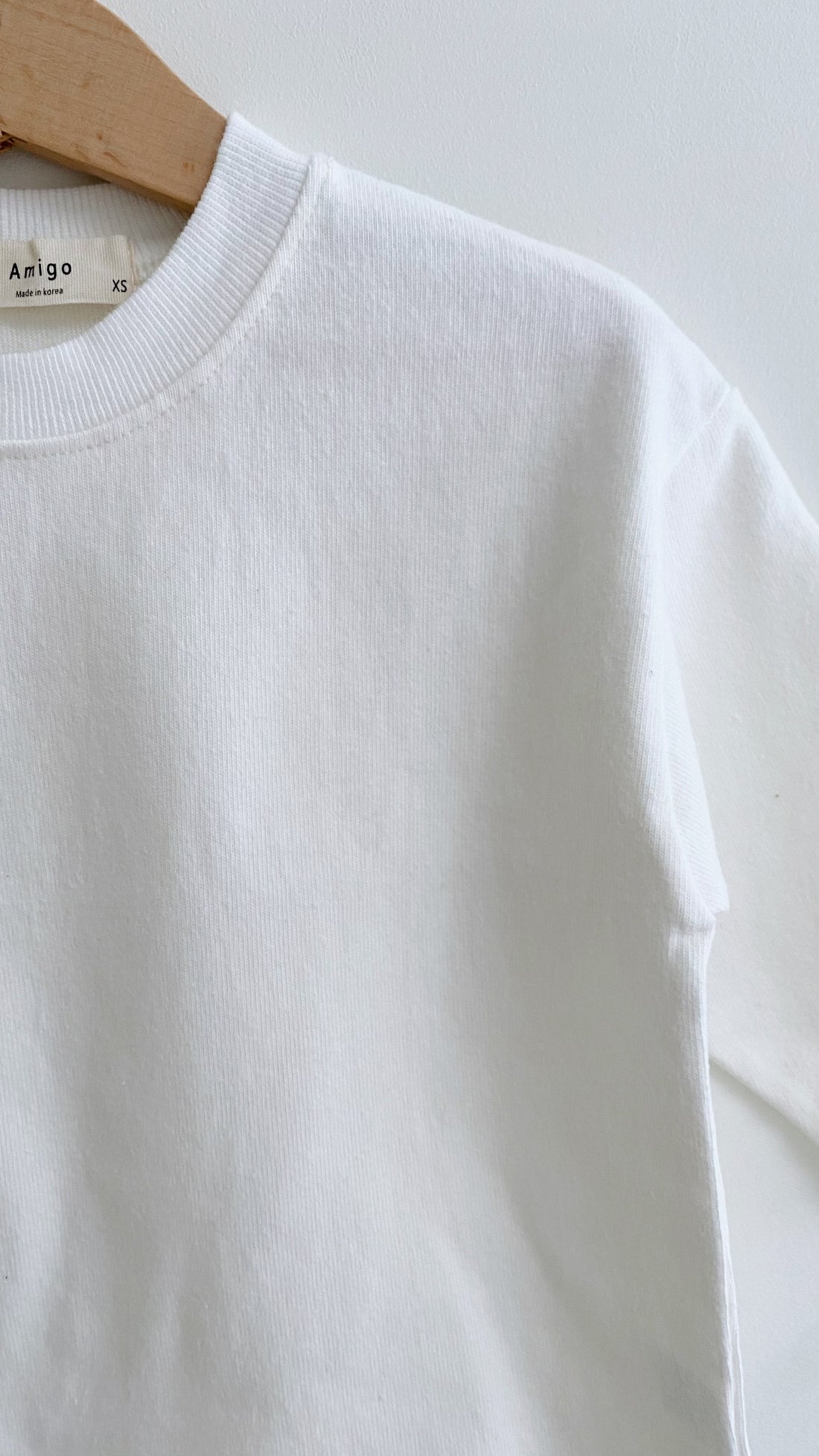 Basic heavy T-shirt wit