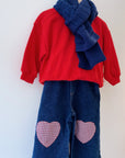 Point Sweatshirt red