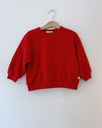 Point Sweatshirt red