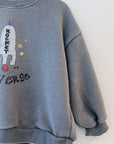 Space rocket sweatshirt