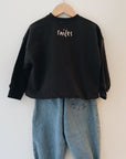 Smile sweatshirt dark grey