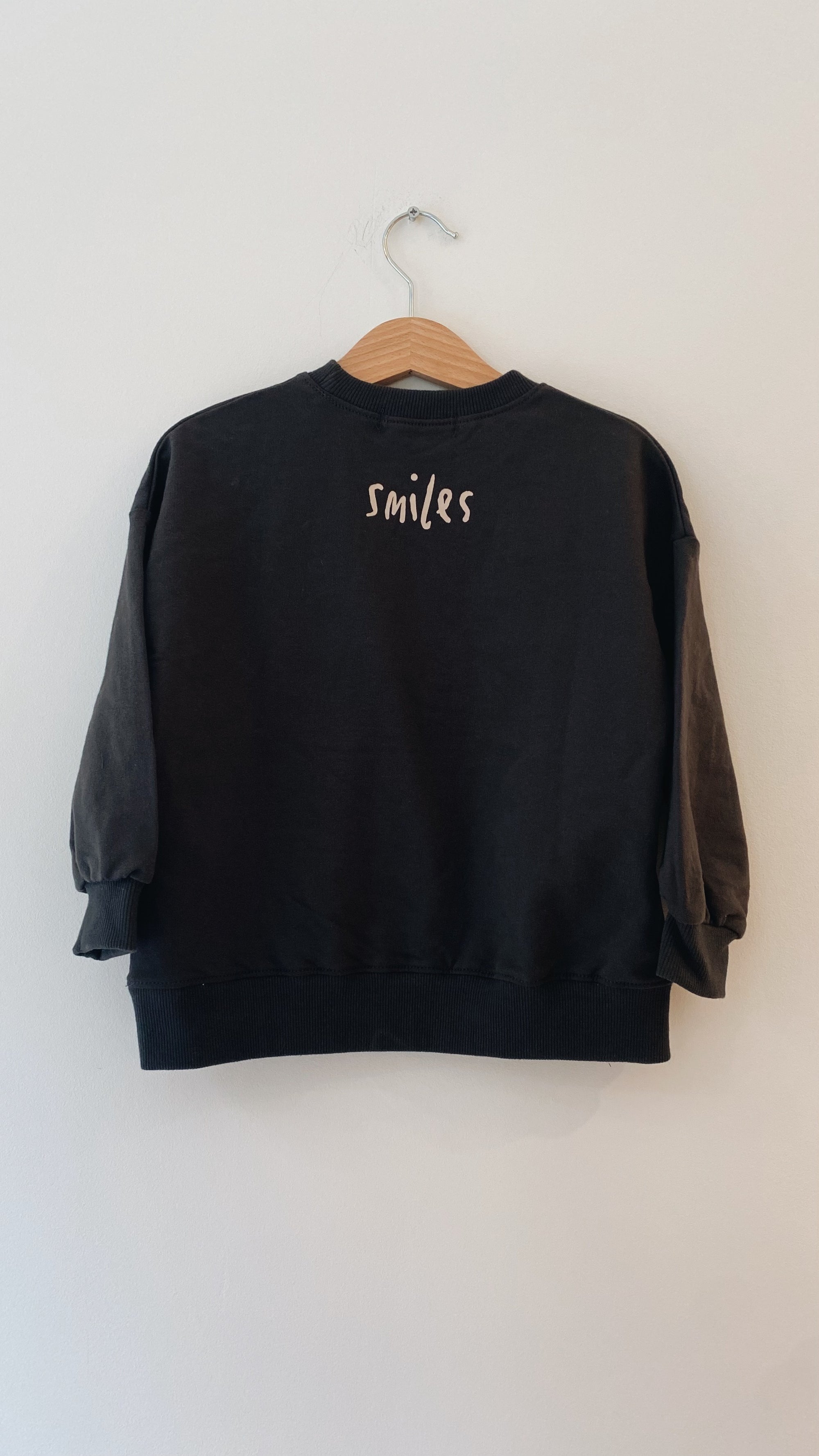 Smile sweatshirt dark grey