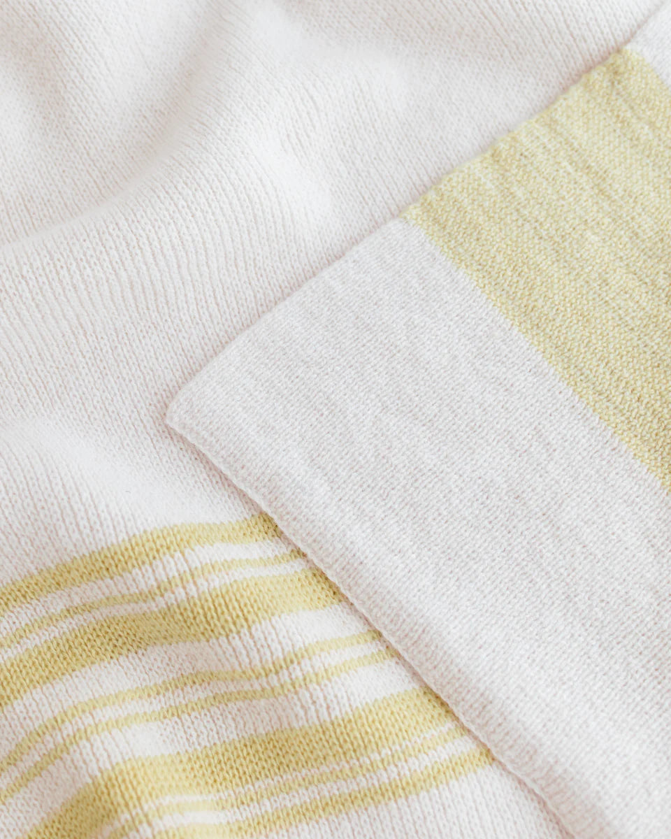 Blanket Gilbert Soft Yellow