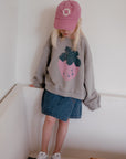 Strawberry Grey Sweater