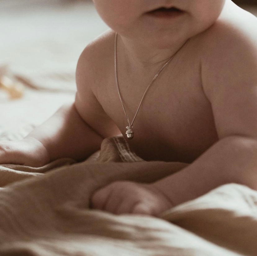 Acorn child necklace