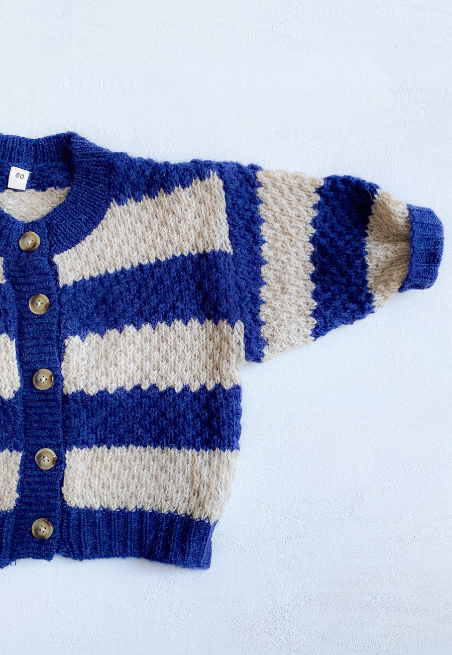 Wooly knit cardigan
