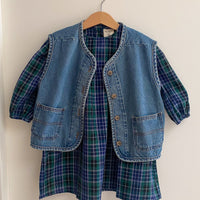 Denim waistcoat