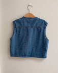 Denim waistcoat