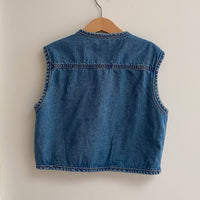 Denim waistcoat