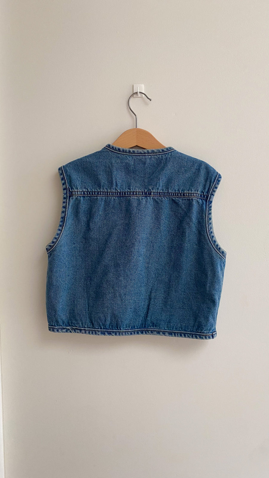 Denim waistcoat