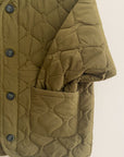 Padded jacket khaki