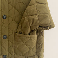 Padded jacket khaki