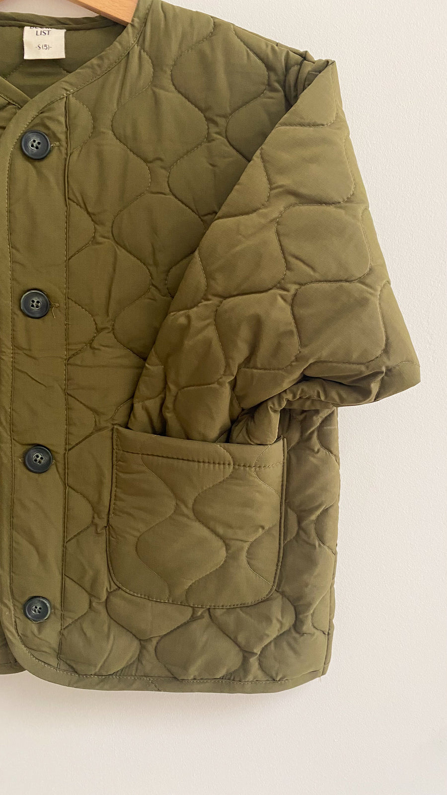 Padded jacket khaki