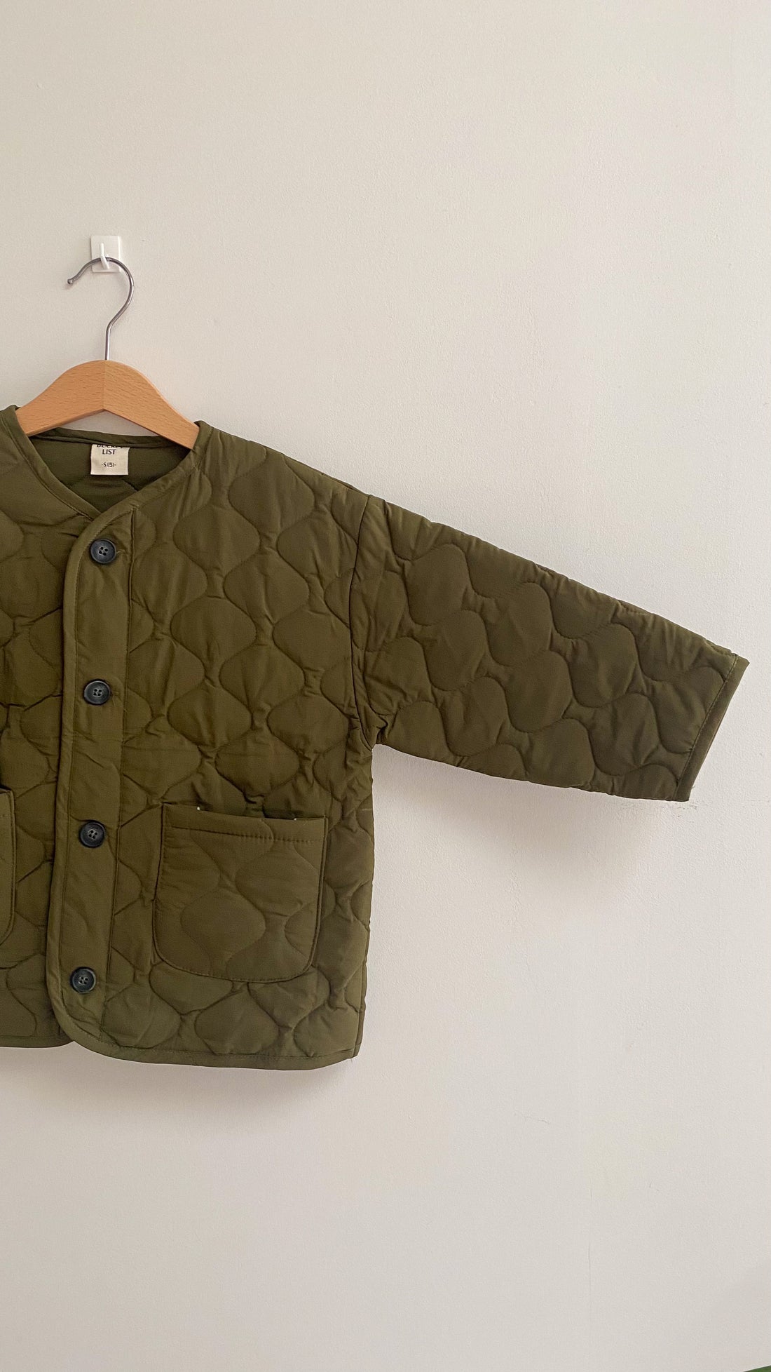 Padded jacket khaki