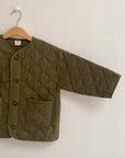 Padded jacket khaki