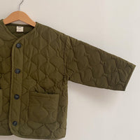 Padded jacket khaki