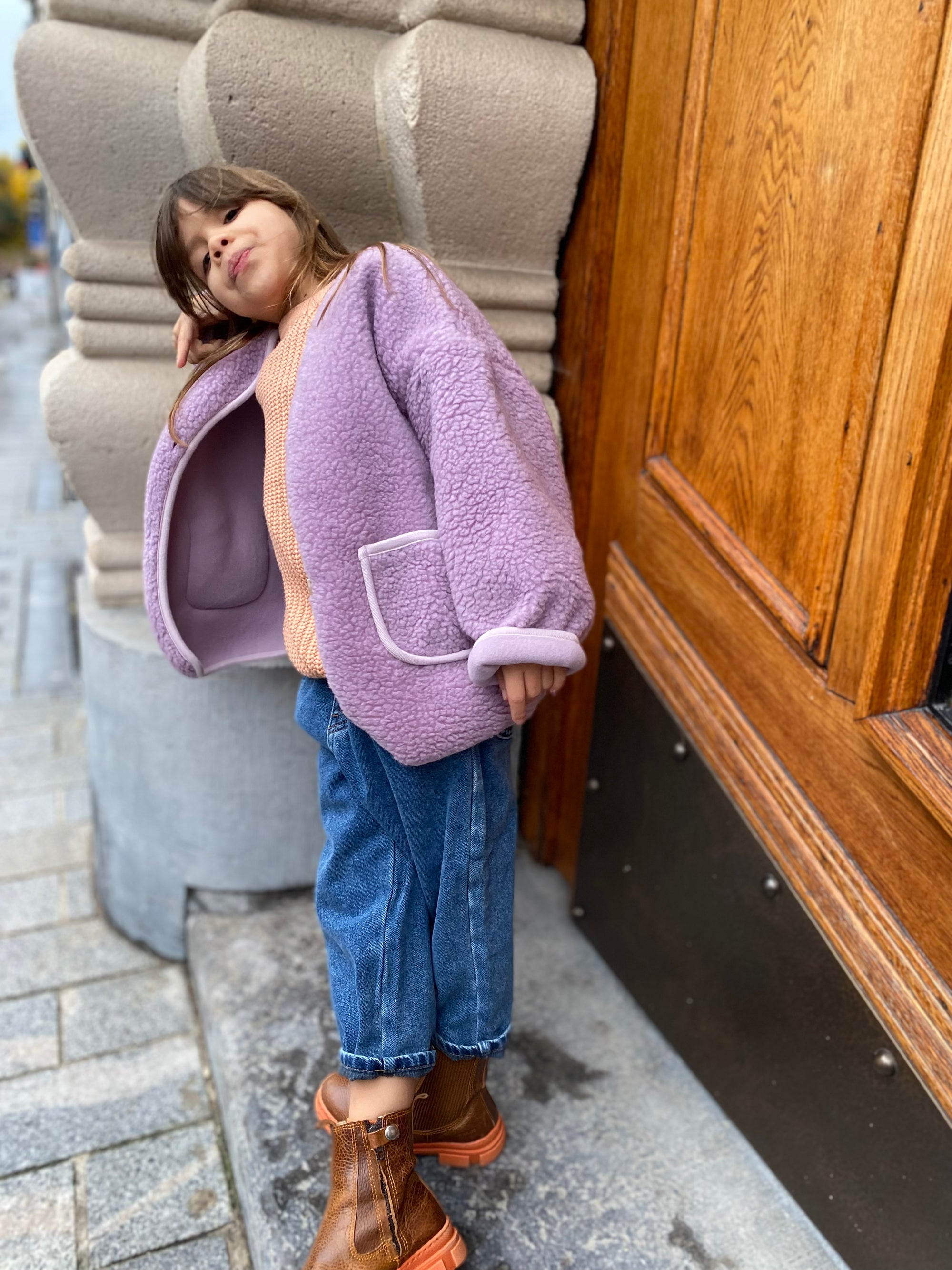 Boggle purple jacket