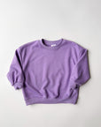 Muzi sweater set purple