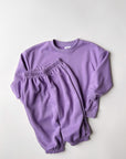 Muzi sweater set purple