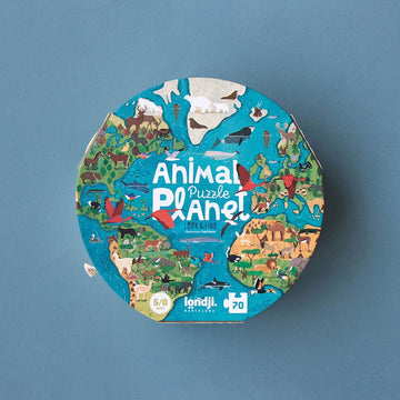 Animal Puzzle planet