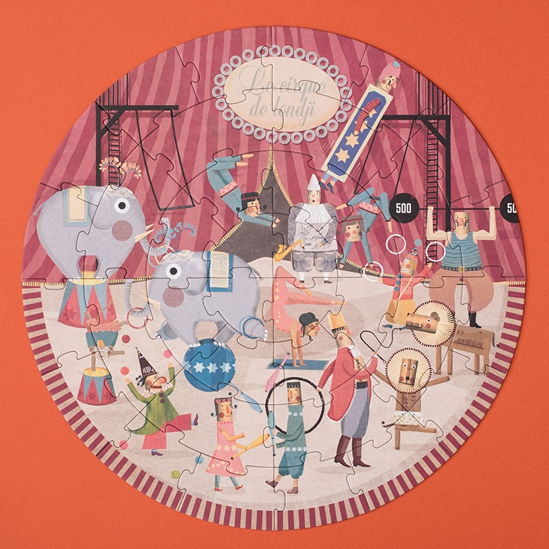 Circus round puzzle