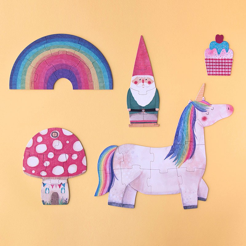 Puzzle Birthday Unicorn - Lise