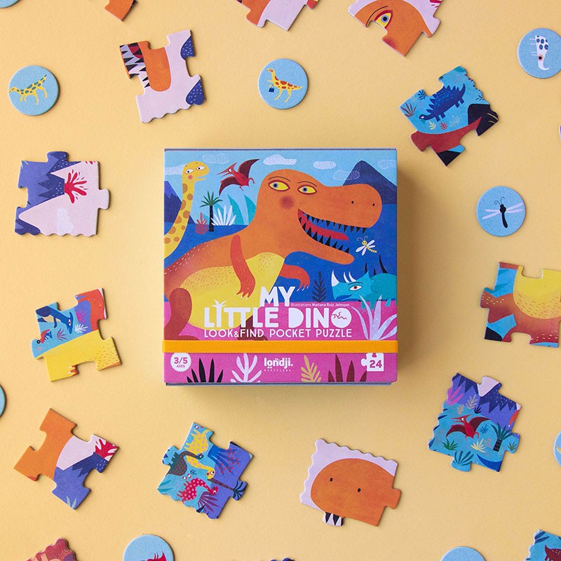 My little dino pocket puzzle