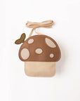 Mini wallet bag mushroom