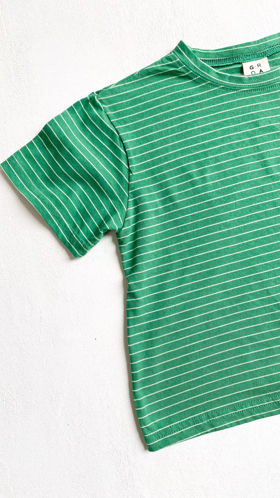 Green stripes T-shirt