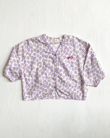 Flower cardigan/blouse