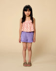 Towel terry short violet