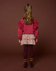 Sweater Ruffles | Garnet