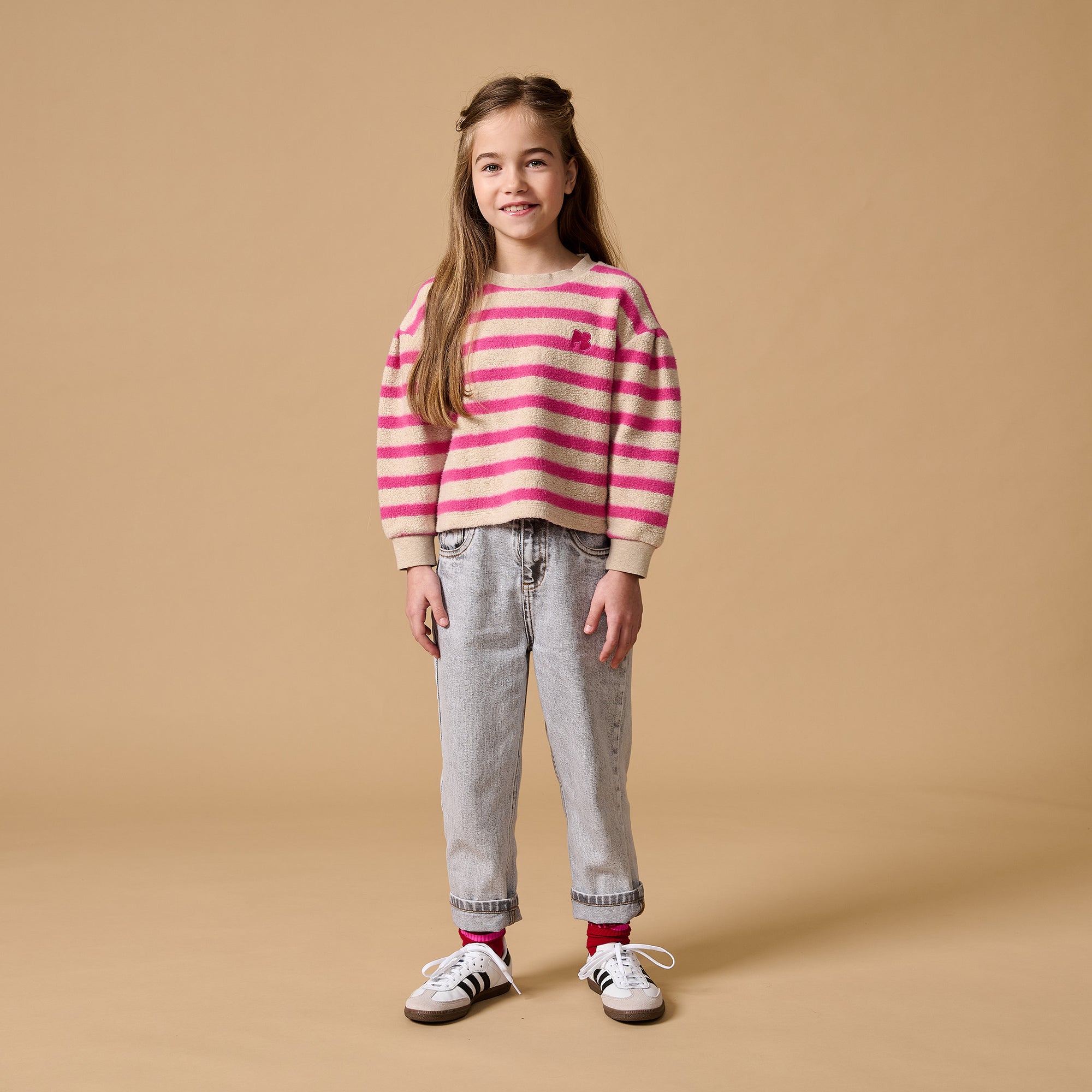 Teddy sweater  stripe