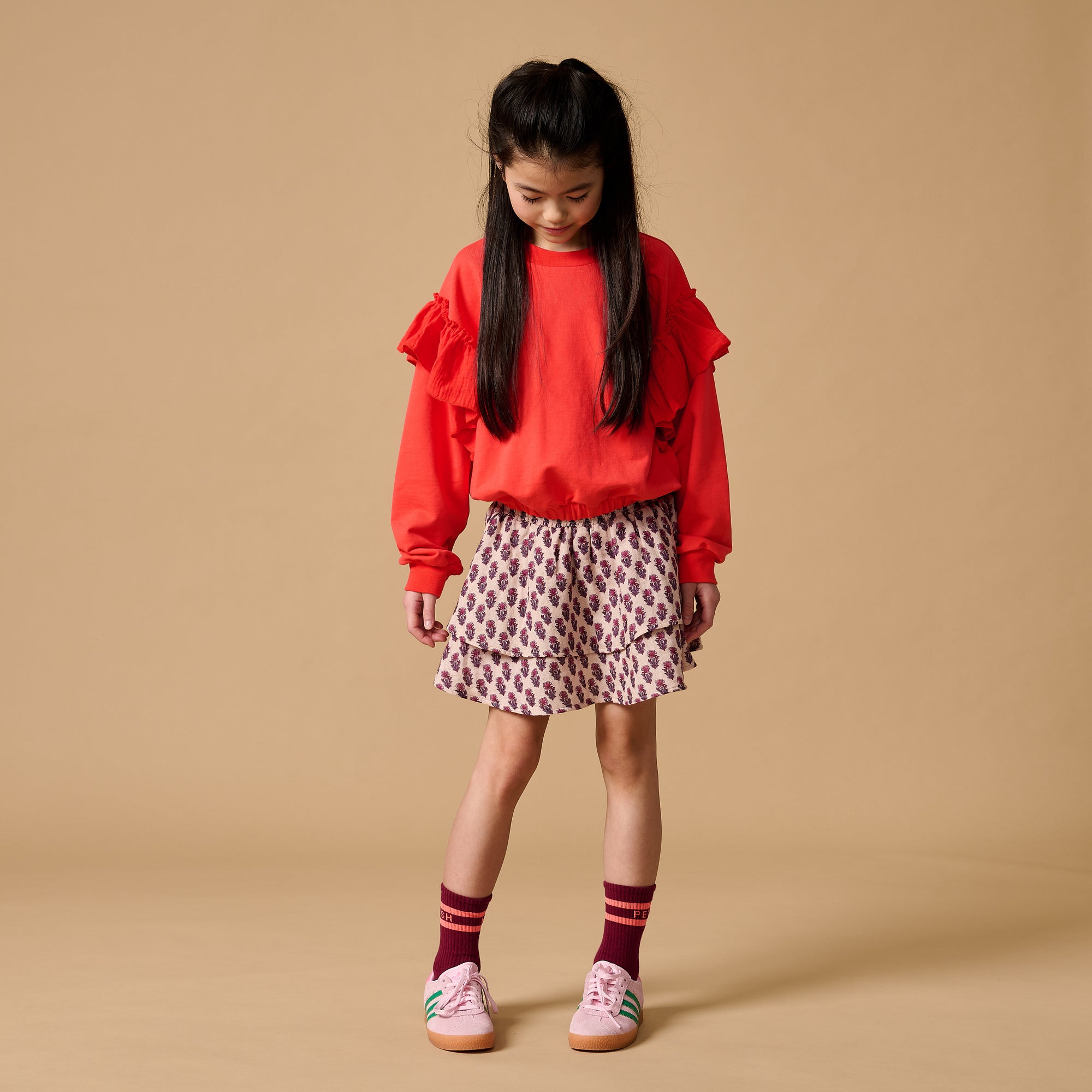 Romantic Ruffle Sweater