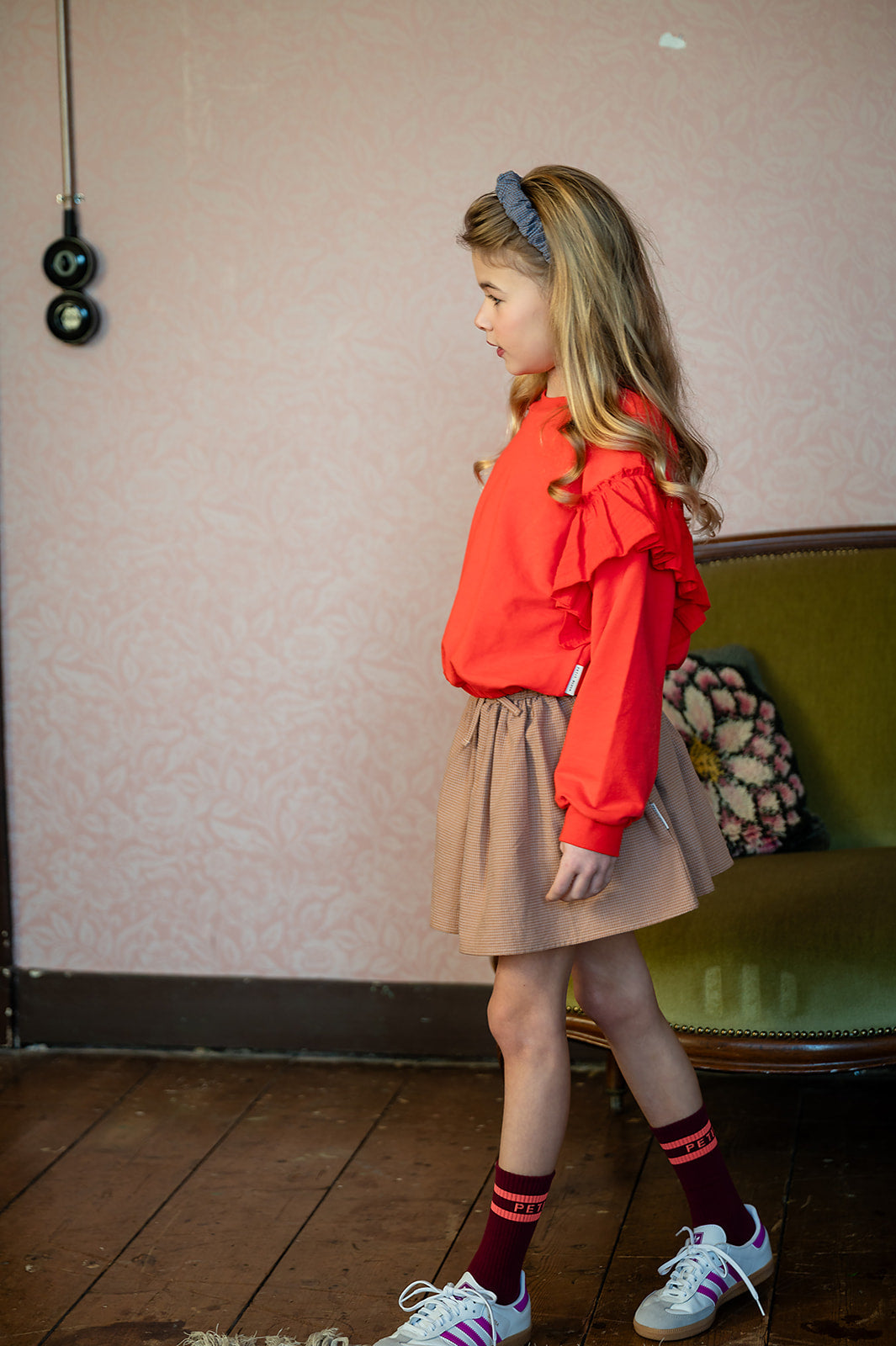 Romantic Ruffle Sweater