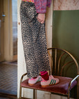 Balloon fit jeans leopard