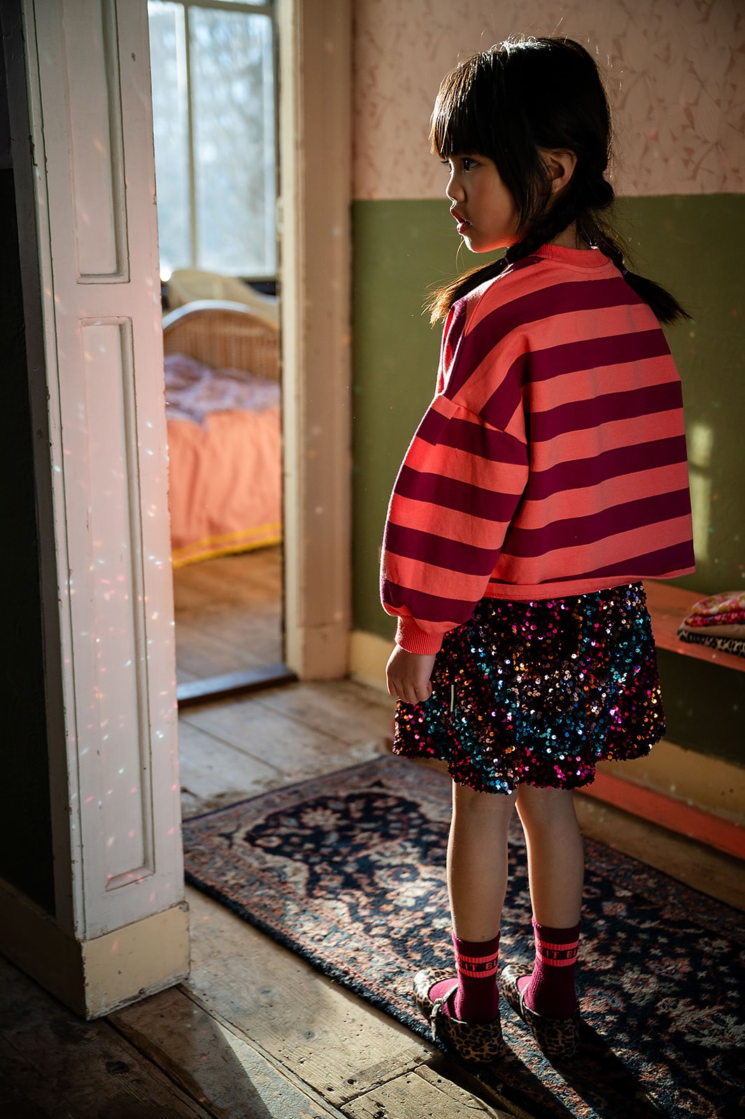 Sequin skirt