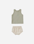 Woven top + short (set)