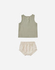 Woven top + short (set)