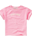 Terry T-shirt pink lady