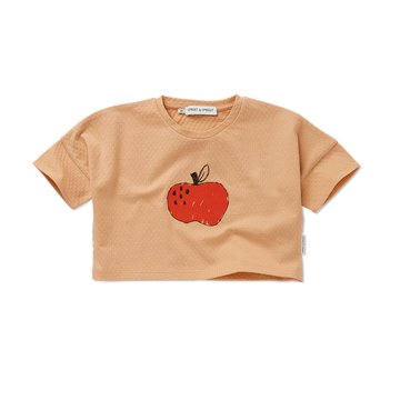 Cropped T-shirt Apple